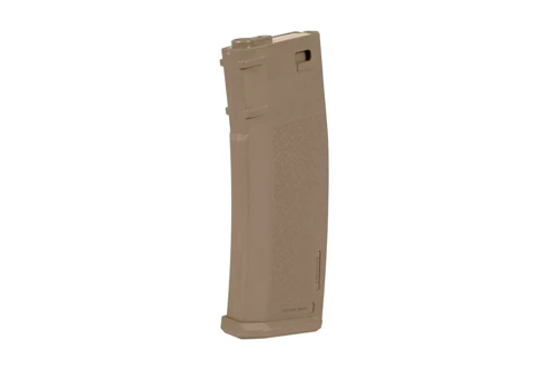 Specna Arms - S-Mag Mid-Cap Magazine for M4/M16 Replicas - 125 Rounds - Tan - SPE-05-025719 - M16, M4 Magazines