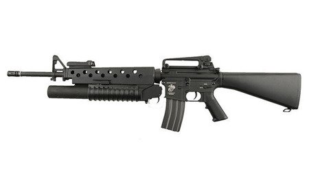 Specna Arms - SA-G02 ONE™ Carbine replica with M203 Grenade Launcher - Black - Electric Airsoft Rifles