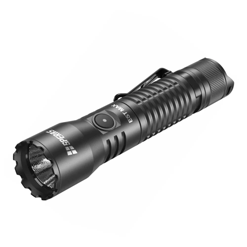 Speras - Flashlight LED Rechargeable EST MAX - 2500 lm - Black - SPERAS MAX - LED Flashlights