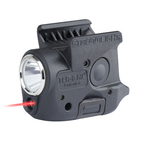 Streamlight - Tactical Weapon Flashlight with Laser TLR-6 HL - Sig Sauer P365 - Black - L-69344 - Tactical Lighting