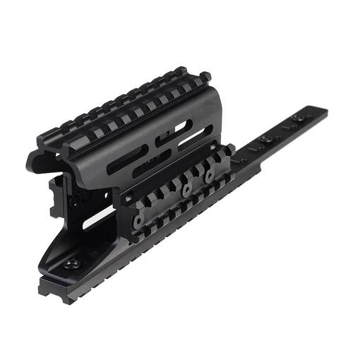 Strike Industries - AK-TRAX KeyMod Handguard Rail System - SI-AK-TRAX2-BK - AK Platform