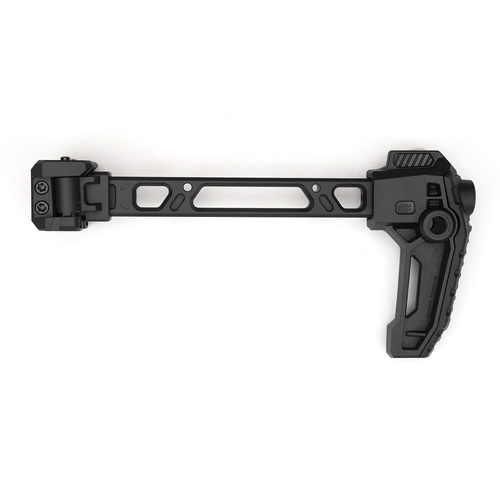 Strike Industries - Buttstock Strike FSA Dual Folder Stock - QD Sling - Black - SI-FSA-DUAL-STOCK - Stocks for AR