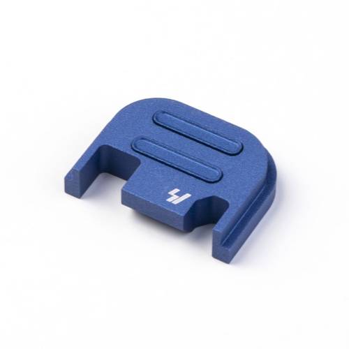 Strike Industries - Slide Cover Plate V2 for Glock - Blue - SI-GSP-V2-BLUE - Other Accessories