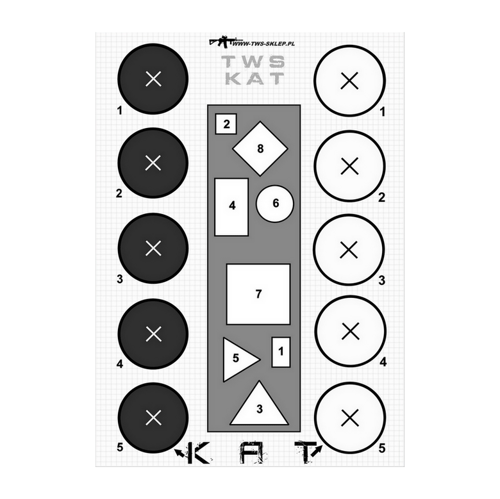 Tactical Weapon System - Shooting target TWS KAT - Targets & Timers