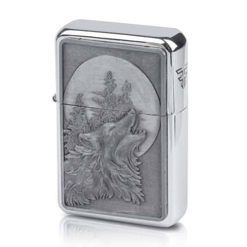 Tasman - Gasoline lighter - Wolf - Q310266 - Lighters