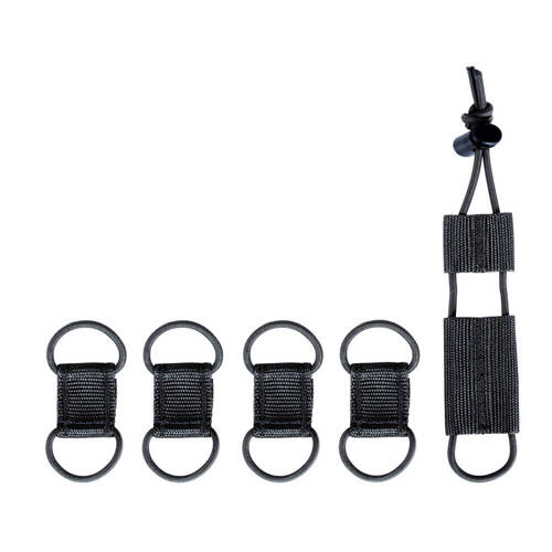 Tasmanian Tiger - Cable Manager Holder Set - Black - 7764.040 - Ropes & Straps