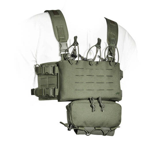 Tasmanian Tiger - Chest Rig Small Combi Rig - Olive - 7224.331 - Chest Rig Vests