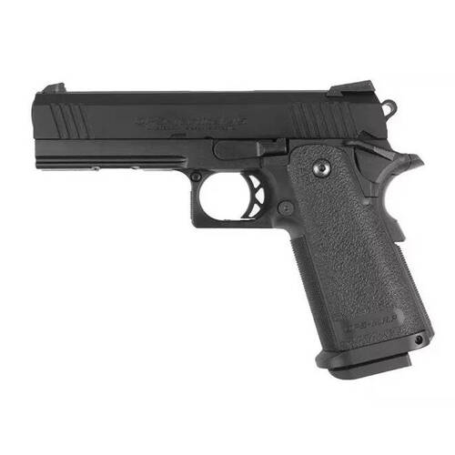 Tokyo Marui - Hi-Capa 4.3 ASG Pistol Replica - Black - TMR-02-013282 - Green Gas Airsoft Pistols