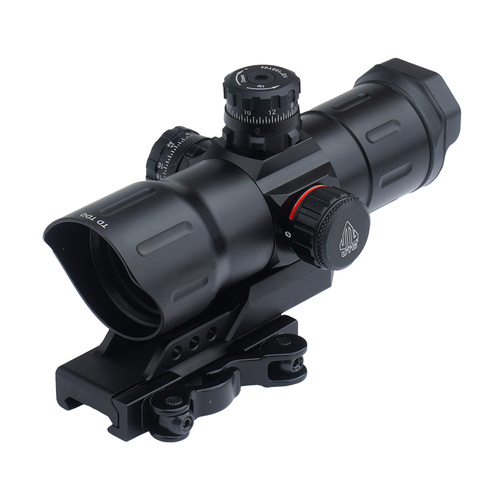 UTG - CQB T-dot Sight With Offset QD Picatinny Mount - SCP-TDTDQ - Red Dot Tube Sights