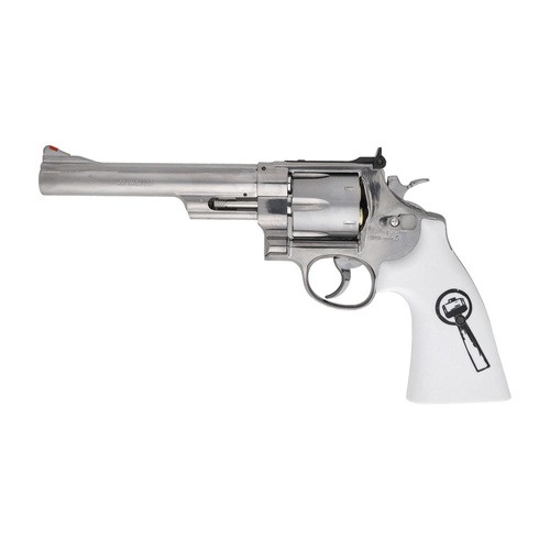 Umarex - Airgun CO2 Smith&Wesson 629 Trust Me - 4.5 mm - Silver/White - 5.8175 - Airgun Pistols