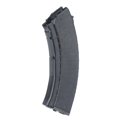 WBP Rogów - Polymer magazine for AK - 7,62x39 mm - Semi-transparent Black - 30 rounds - AK Magazines