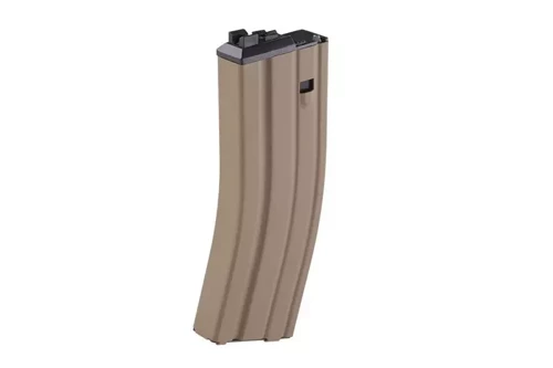 WE - Real-Cap Gas Magazine for SCR/Scar 2nd gen. Replicas - 30+2 rounds - Tan - WET-05-017141 - Gas Magazines