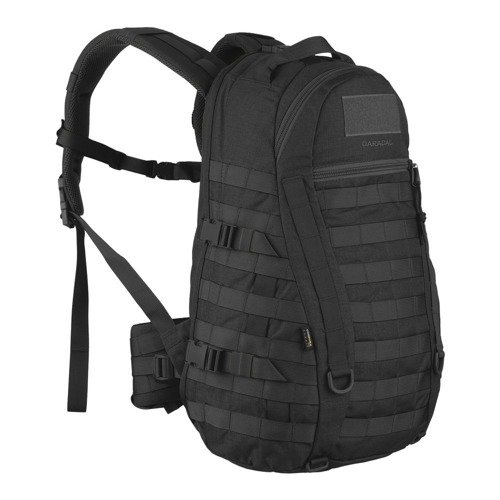 WISPORT - Caracal Tactical Backpack - 25L - Black - City, EDC, one day (up to 25 liters)