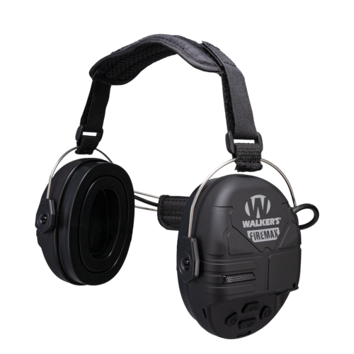 Walker's - FireMax Active Muff - Behind the Neck - Black - GWP-DFM-BTN - Active Headphones