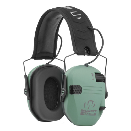 Walker's - Razor Slim Electronic Muff - SAGE GREEN - GWP-RSEM-SGN - Active Headphones