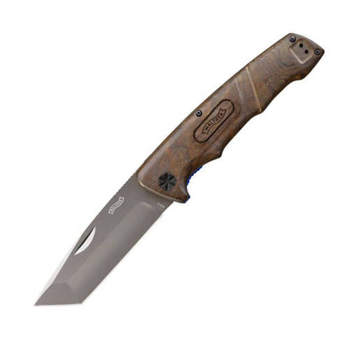 Walther - BWK 4 Tactical Folding Knife - 440C - Wood - 5.0827 - EDC Knives