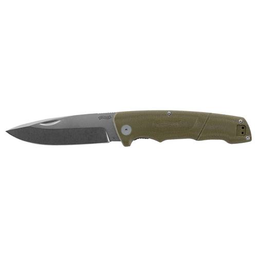 Walther - GNK 1 Folding Knife - Green - 125-361 - Folding Blade Knives