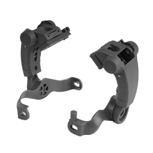 Earmor - Adapter for M32 Plus Headphones at ARC Rail - Polymer - Black - M16A-BK