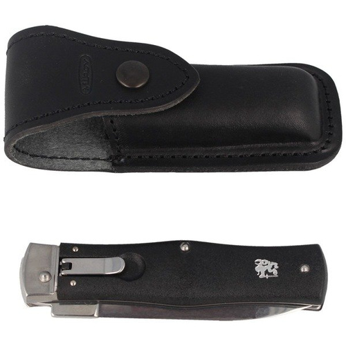 Mikov - Automatic spring knife Predator ABS Black Clip - 241-NH-1/N BK