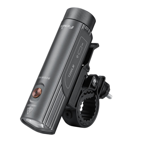 Fenix - Bicycle LED Flashlight with 2600 mAh Reachargeable Battery - 1200 lm - BC21R V3.0