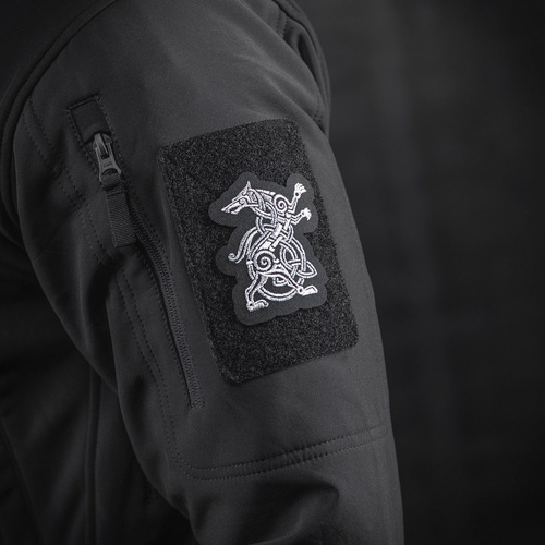 M-Tac - Fenrir Wolf Patch - Embroidery - 500D Cordura - Black - 51327002