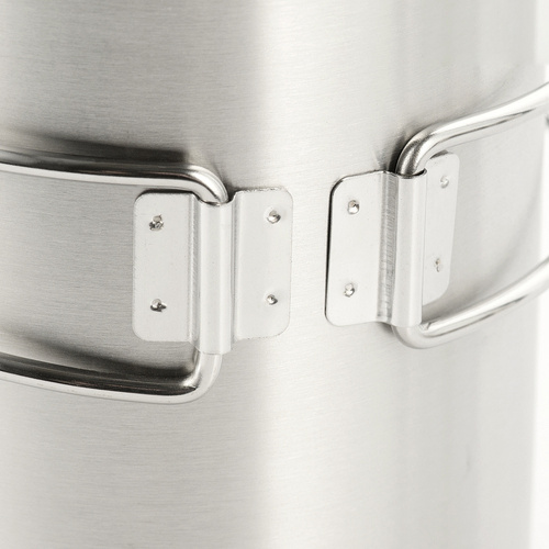 M-Tac - Stainless Cup with Folding Handle - 450 ml - CL1C-M37-A