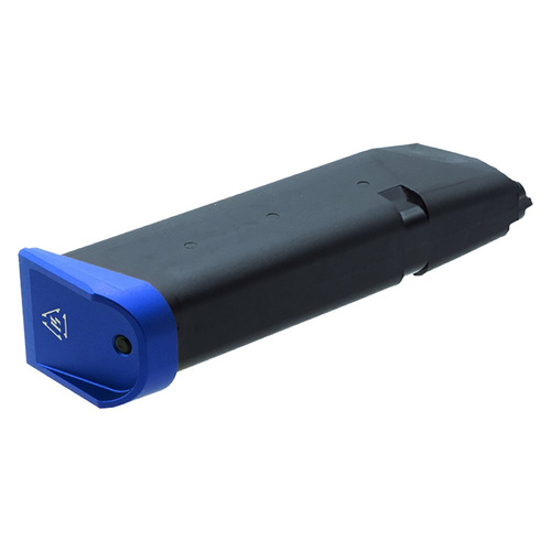 Strike Industries - Aluminum Mag Base Plate for Glock - Blue - SI-G-ALBP-BLU