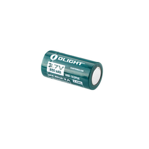 Olight - Rechargeable Li-ion Battery - RCR123A 3,7V 650 mAh