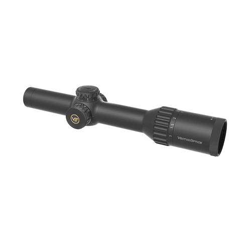 Vector Optics - LPVO Scope Continental 1-10x24i ED Fiber - SFP - G4 Fiber - Black - SCOC-47