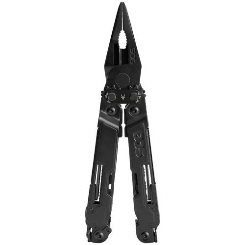 SOG - Multitool PowerAccess PA2002-CP - Stainless Steel - 21 Tools + Bit Set - Black - PA2002-CP