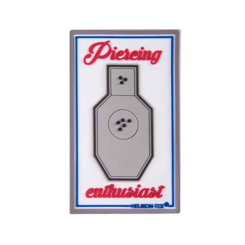 Helikon - PVC Patch - Pierceing Enthusiast - White - OD-PCE-RB-20