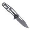 Schrade - Clip Point Blade Cage Handle Ultra Glide Folding Knife - 9Cr18MoV - Gray - 1084283.