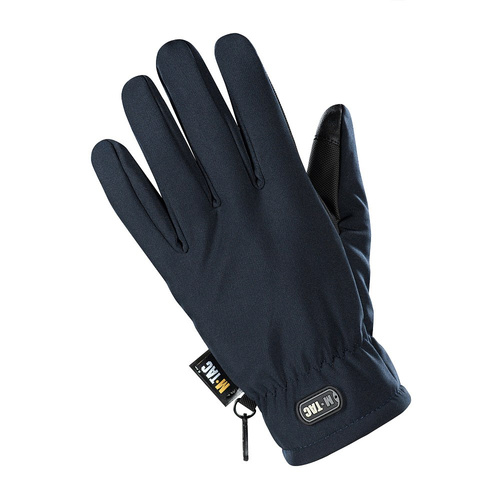 M-Tac - Soft Shell Thinsulate Tactical Gloves - Dark Navy Blue - 90308015