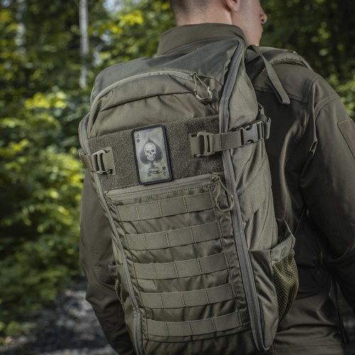 M-Tac - Patch Ace of Spades - Morale Patch - Ranger Green / Black - 51101023