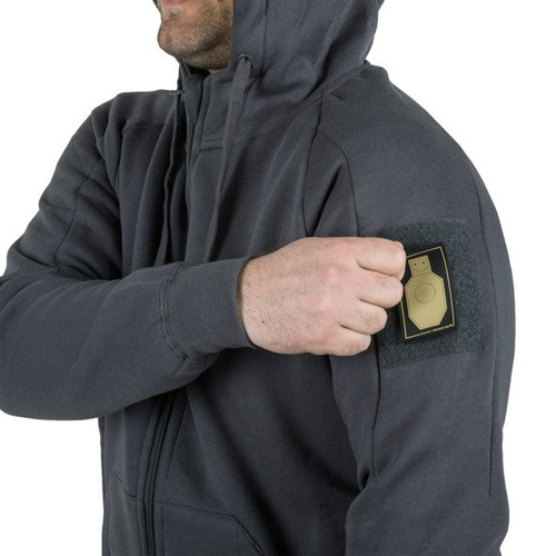 Helikon - Urban Tactical Hoodie® Lite - FullZip - Gray - BL-ULF-CB-19