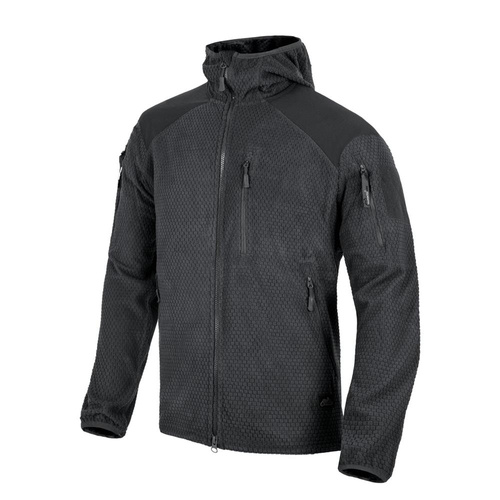 Helikon - Alpha Hoodie Jacket - Black - BL-ALH-FG-01