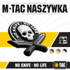 M-Tac - No Knife - No Life 3D PVC Patch - Black / White - 51128236