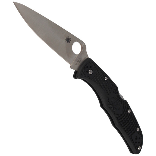 Spyderco - Endura® 4 FRN Flat Ground Black Knife - C10FPBK