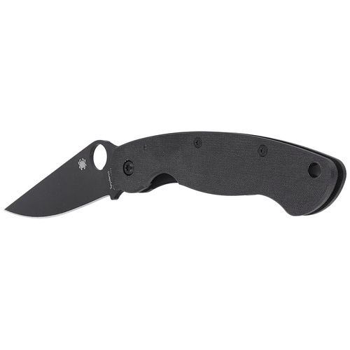 Spyderco - Military™ Model G-10 Black / Black Blade Knife - C36GPBK