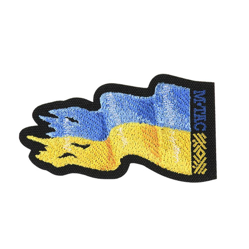 M-Tac - Ukraine Flag Patch - Embroidery - Cordura 500D - Right - Black - 51298102