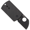 Spyderco - Dog Tag Folder CF/G-10 Laminate Black Knife - C188CFBBKP