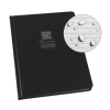 Rite in the Rain - Waterproof Notebook Large Bound Book - 223 x 175 mm - 80 Sheets - Black - 770F-LG