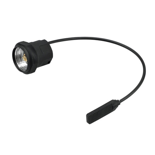 Walther - HFC1 LED tactical flashlight with 3200 mAh battery and Remote Switch gel switch - 1000 lm - Black - 3.7145