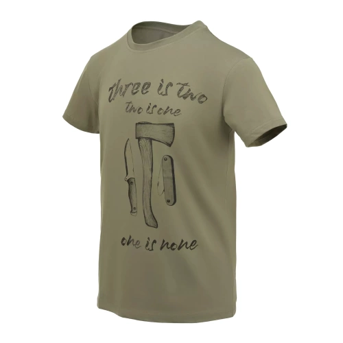 Helikon - T-shirt One is None - Olive Green - TS-ONN-CO-02