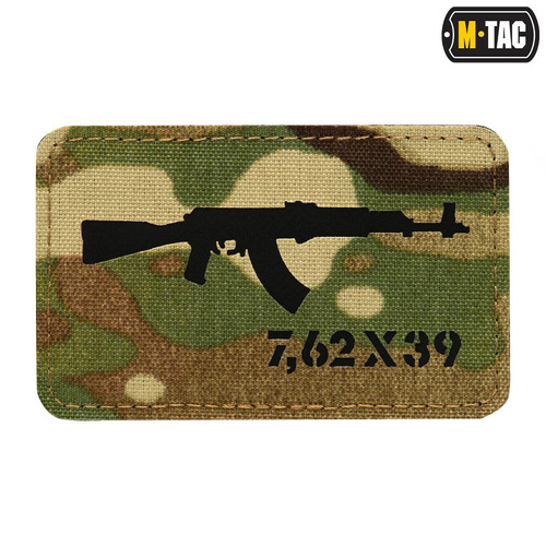 M-Tac - AKM 7.62x39 Laser Cut Patch - Multicam/Black - 51110802