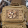 M-Tac - Deus Vult 3D PVC Patch - Coyote - 51116005
