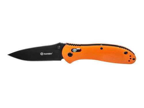 Ganzo - Folding Knife - 440C - Orange - G7393-OR