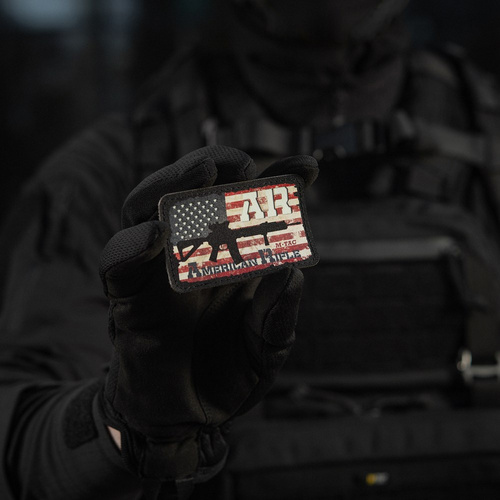 M-Tac - AR-15 Patch - Fabric - Fluorescent - Black/GID - 51353299
