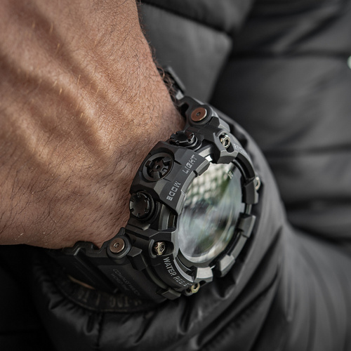 M-Tac - Tactical Watch 2037 - LED - 5 ATM - Black - 50007002