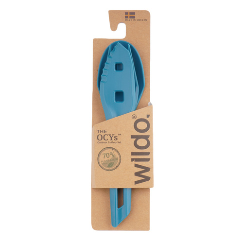 Wildo - The OCYs™ Travel Cutlery Set - Fork / Knife / Spoon - Blue - 3203 